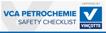 Certificat VCA pétrochimie – TCS – Timmers